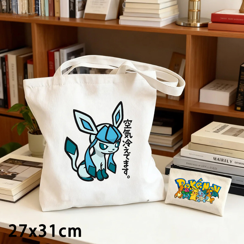 2PCS Pok É Mon Canvas Bag and  - Women'S Bags Handbags recension och pris